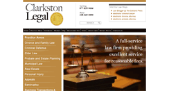 Desktop Screenshot of clarkstonlegal.com